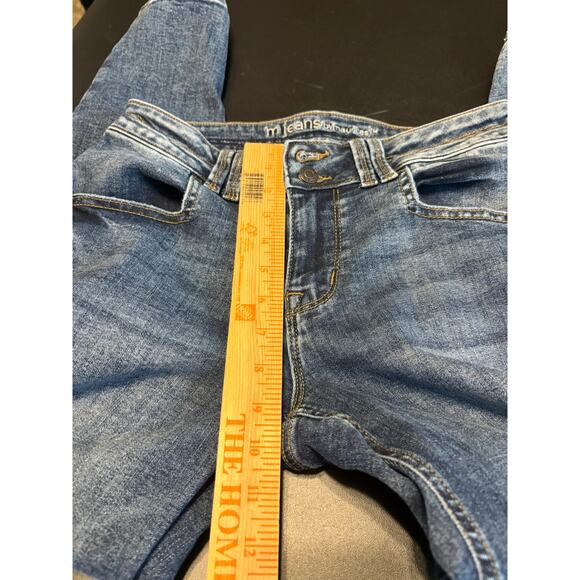 Maurices M Jeans Mid-Rise Skinny Jeans Women’s 14 Short Medium Wash Denim - Picture 5 of 7